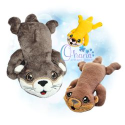 Floppy Otter Stuffie Embroidery