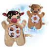 OAD 2604 Highland Cow FBL 2000 RK Highland Cow Flat Body Lovey