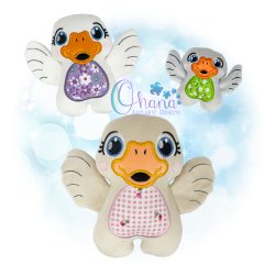Huggable Goose Stuffie Embroidery