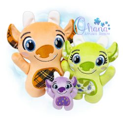 Huggable Troll Stuffie Embroidery
