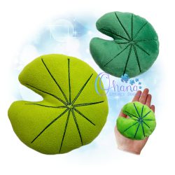 Lily Pad Stuffie Embroidery