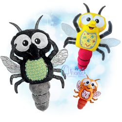 Mosquito Stuffie Embroidery Design