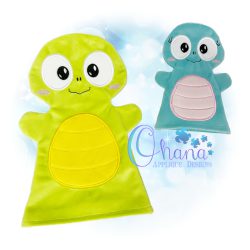 Turtle Hand Puppet Embroidery