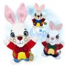 OAD 2604 White Rabbit Stuffe 2000 LA MA White Rabbit Stuffie Embroidery