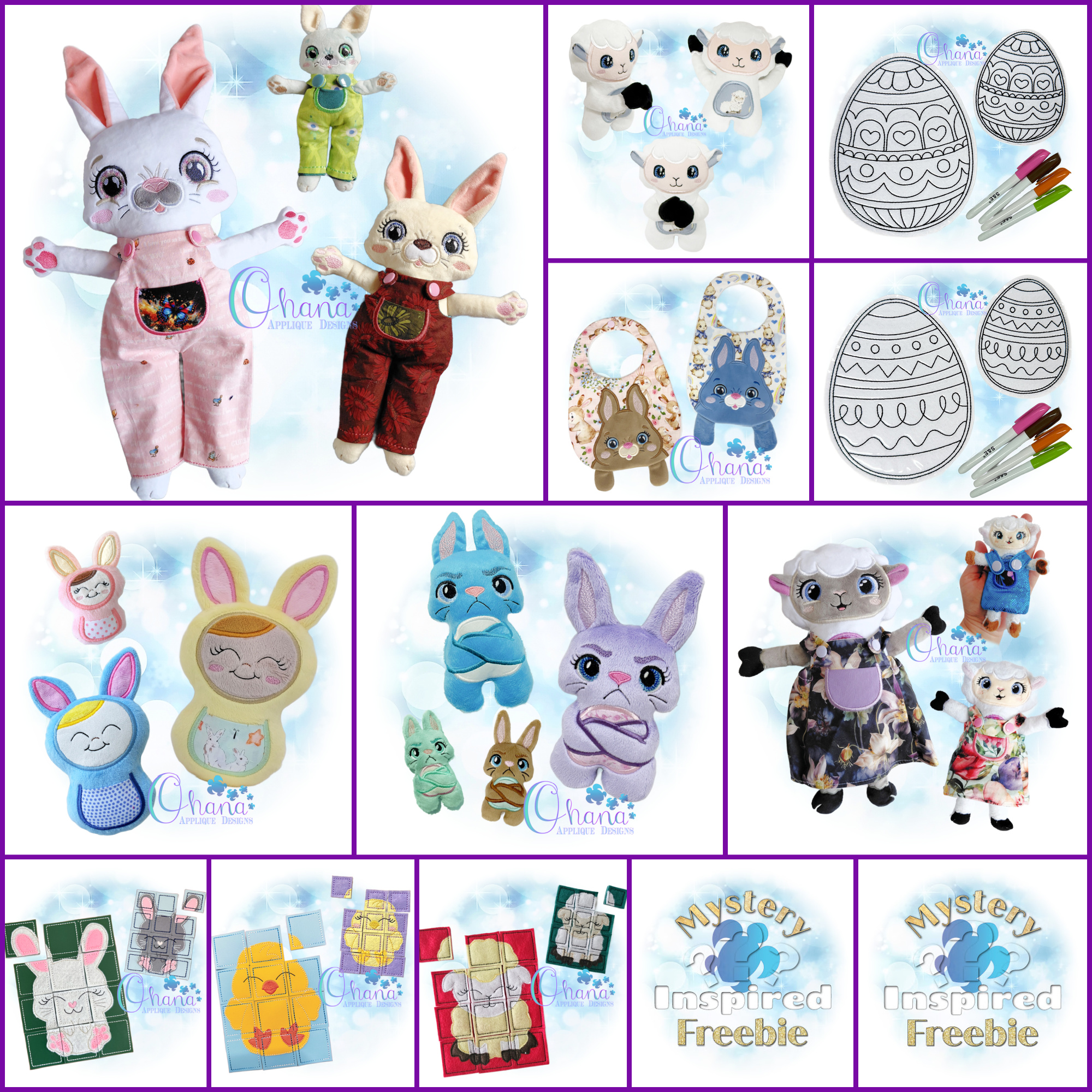 OAD Easter 2 Collage Listing March 13th - Easter 2 Week Bundle
