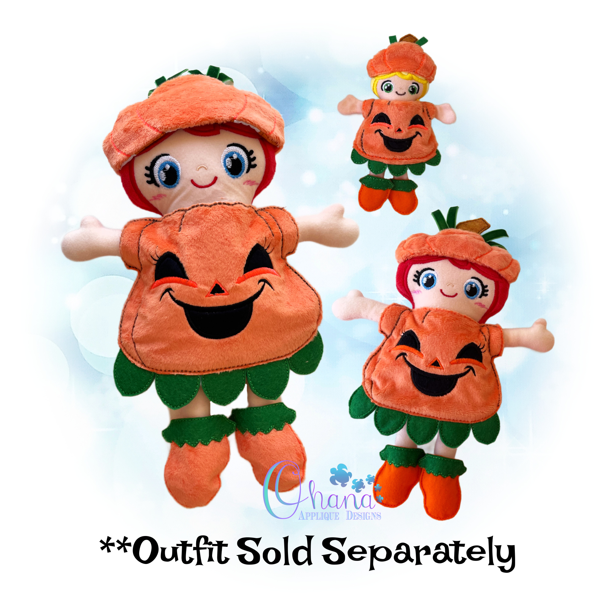 Pumpkin Dress Up Doll