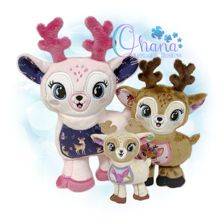 Delilah Deer Stuffie Embroidery