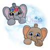 OAD 2605 Elephant Single CCH 2000 RK Elephant Single Candy Cane