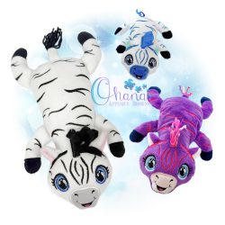 Floppy Zebra Stuffie Embroidery