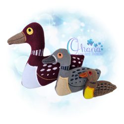 Loon Stuffie Embroidery Design