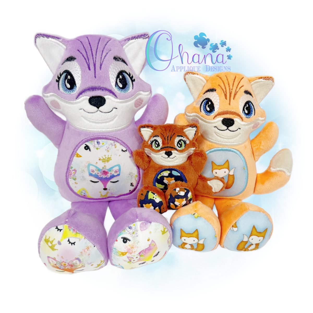 OAD 2605 Sweet Stomper Fox Stuffie 2000 LA copy Sweet Stomper Fox Stuffie