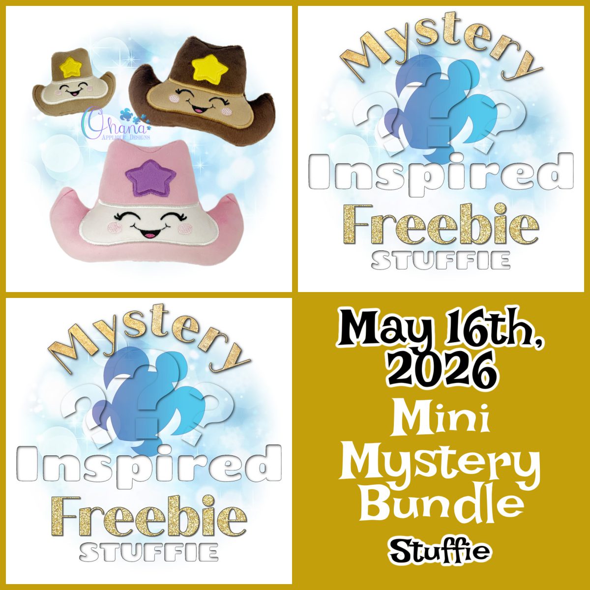 OAD 26.05.16 Mini Mystery Bundle Stuffie May 16th - Mini Mystery Stuffie