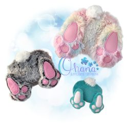 Bunny Butt Stuffie Embroidery Design