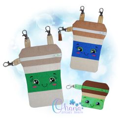 To Go Coffee Zipper Bag