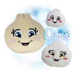 Dumpling Stuffie Embroidery Design