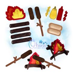 Hot Dog Roasting Kit