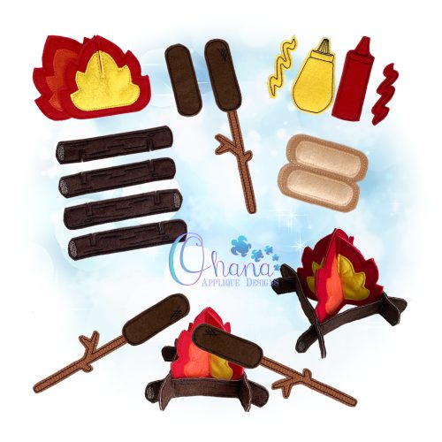 Hot Dog Roasting Kit