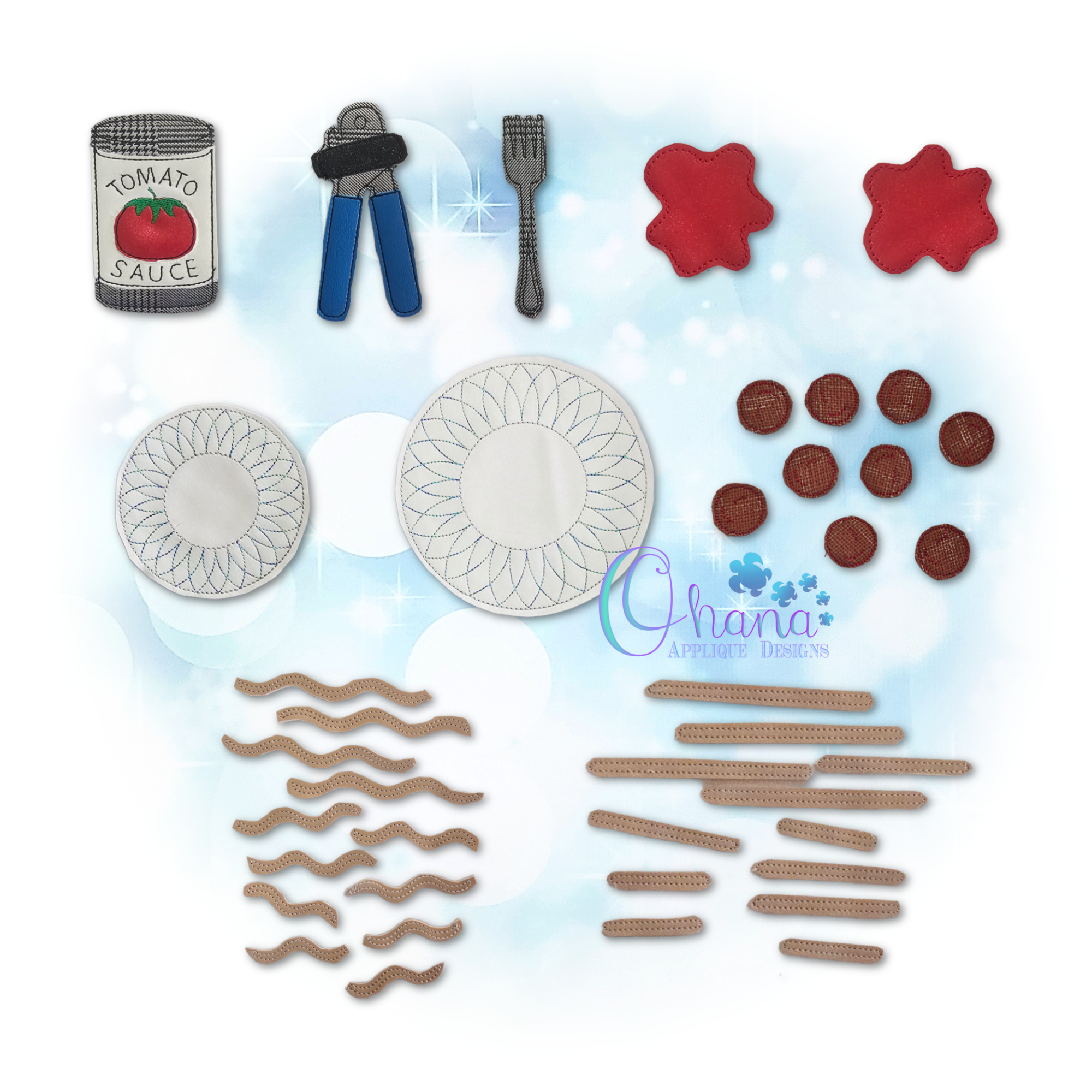 Spaghetti Kit Play Set