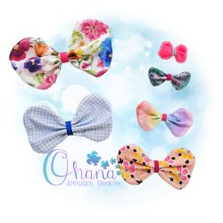 In the Hoop Fabric Bow
