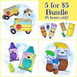June 2nd 2026 - School Stuffie Bundle