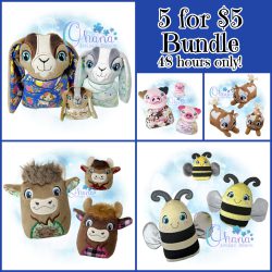 June 23rd - Farm Stuffie Bundle