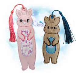 Bonnie Rabbit Bookmark Embroidery