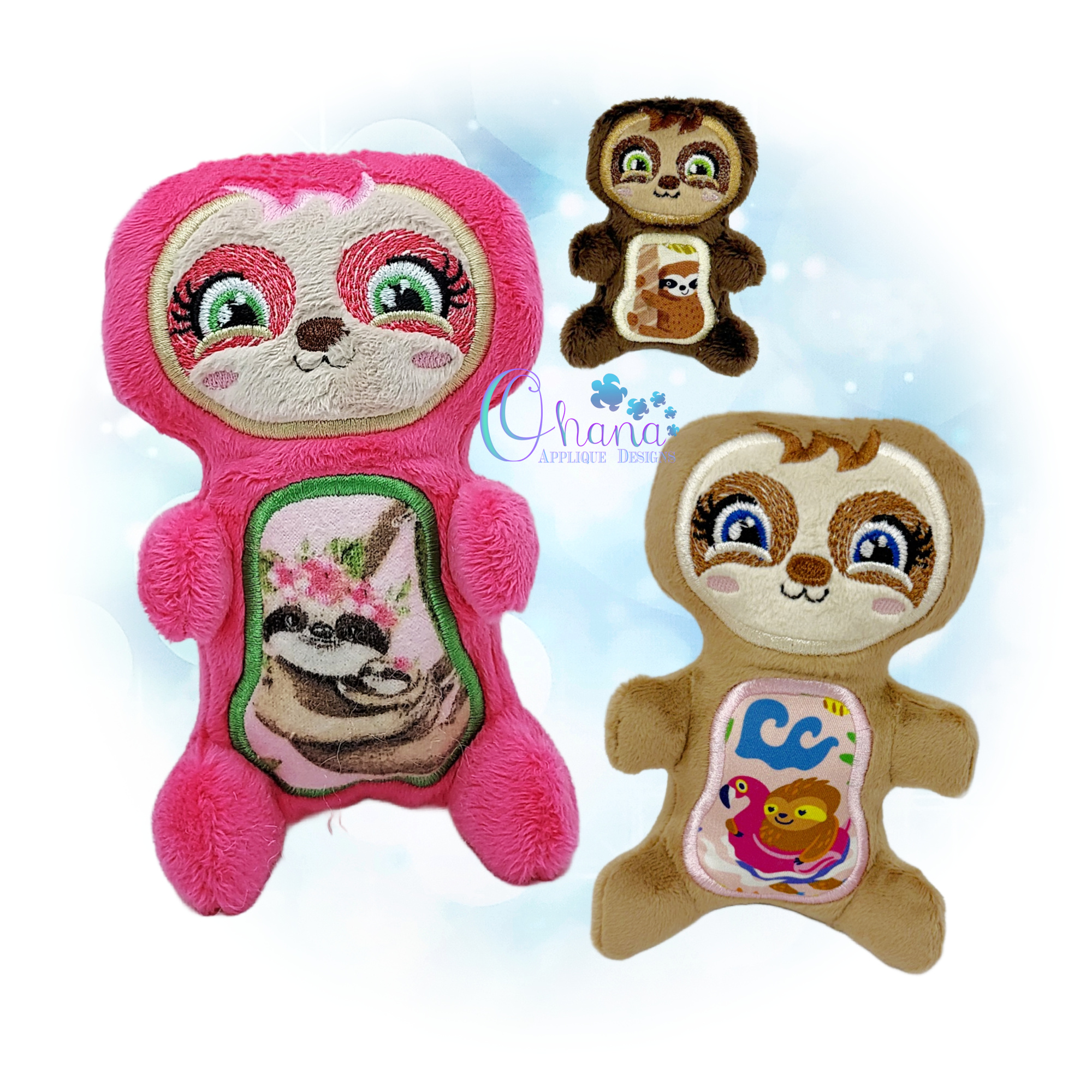 OAD 2605 Sloth LS 2000 LA EC Sloth Little Sitter Stuffie