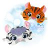 OAD 2605 Tiger SM 2000 LA Floral Tiger Sleep Mask