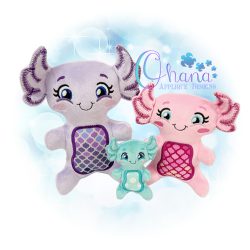 Axolotl Little Sitter Stuffie
