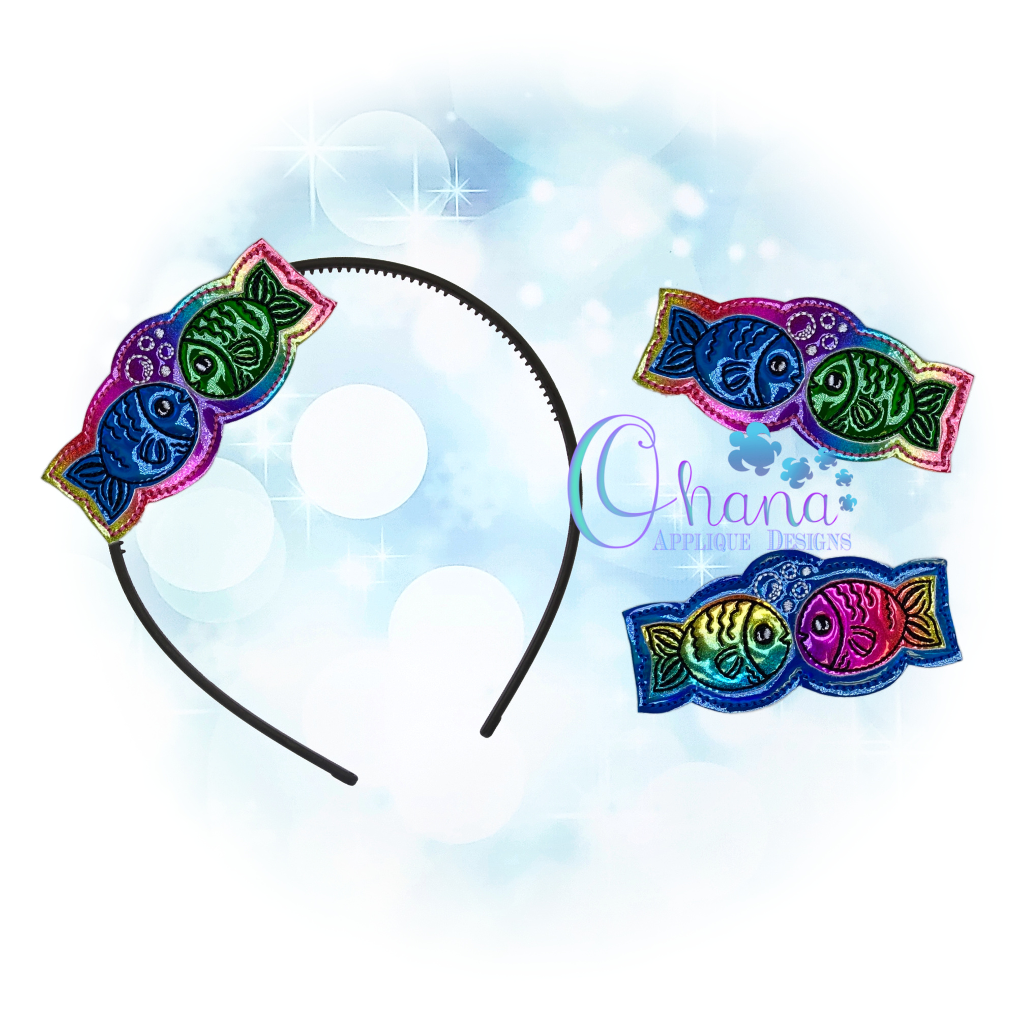 OAD 2606 Bubble Fish HBC 2000 AE Bubble Fish Headband Cover