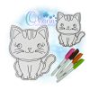OAD 2606 Cat FCD 2000 LA Cat Flat Color Doll