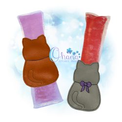 Cat Silhouette Ice Pop