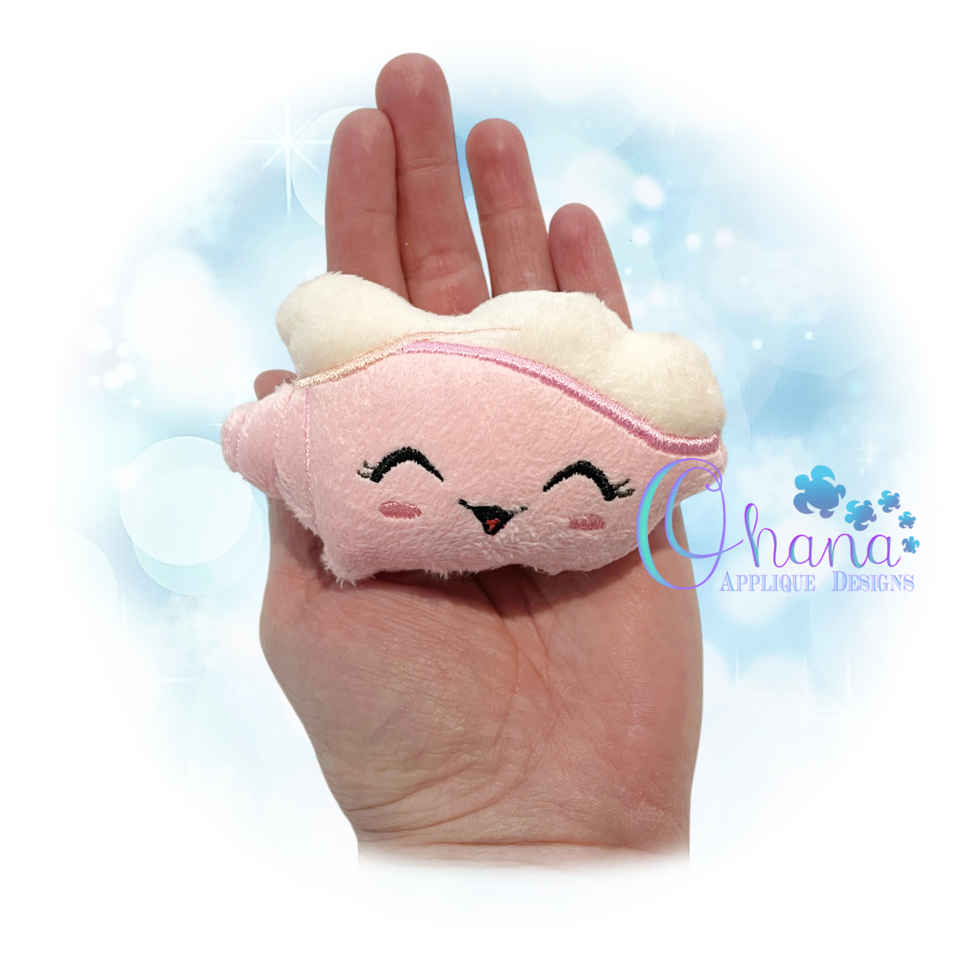 OAD 2606 Conch Shell 44 2000 SL Conch Seashell Stuffie Embroidery
