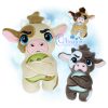 OAD 2606 Cow BMB Stuffie 2000 LA ME Cow Bad Mood Brigade