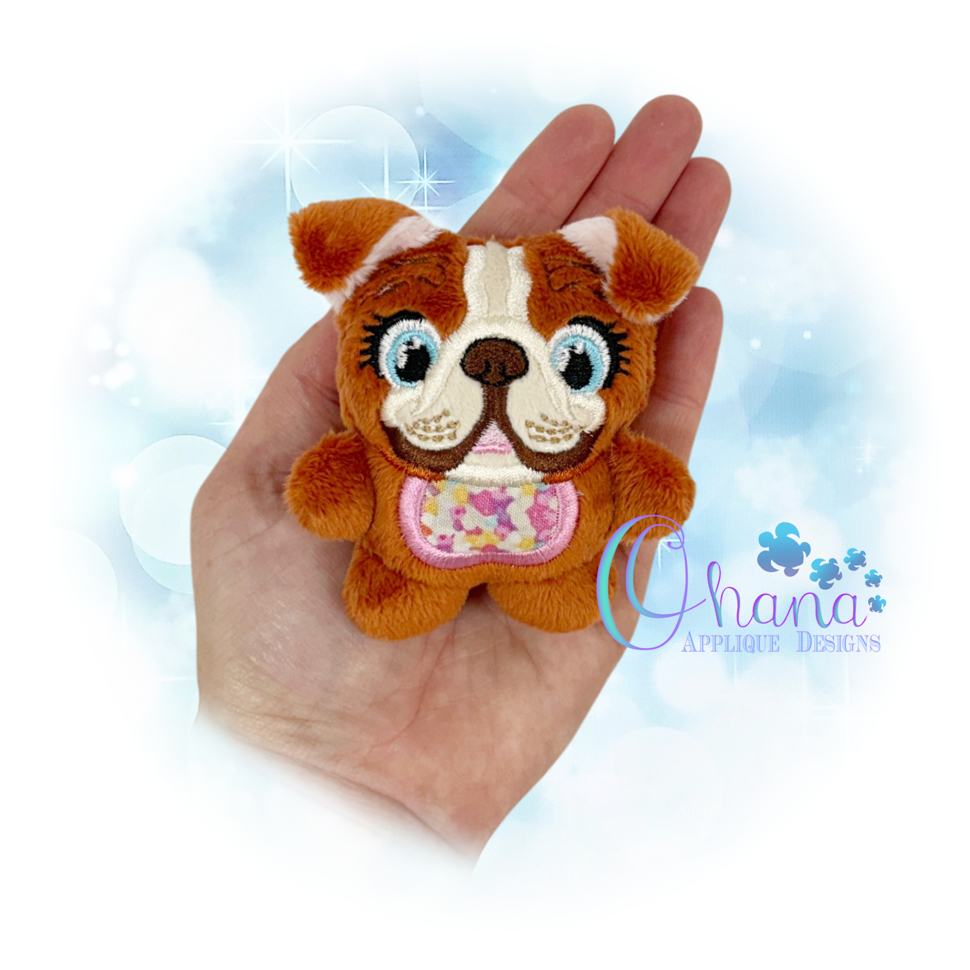 OAD 2606 English Bulldog Cuddlekin 44 2000 LA English Bulldog CuddleKins Stuffie