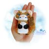 OAD 2606 Ferret Stuffie 44 2000 HK Finn Ferret Stuffie Embroidery