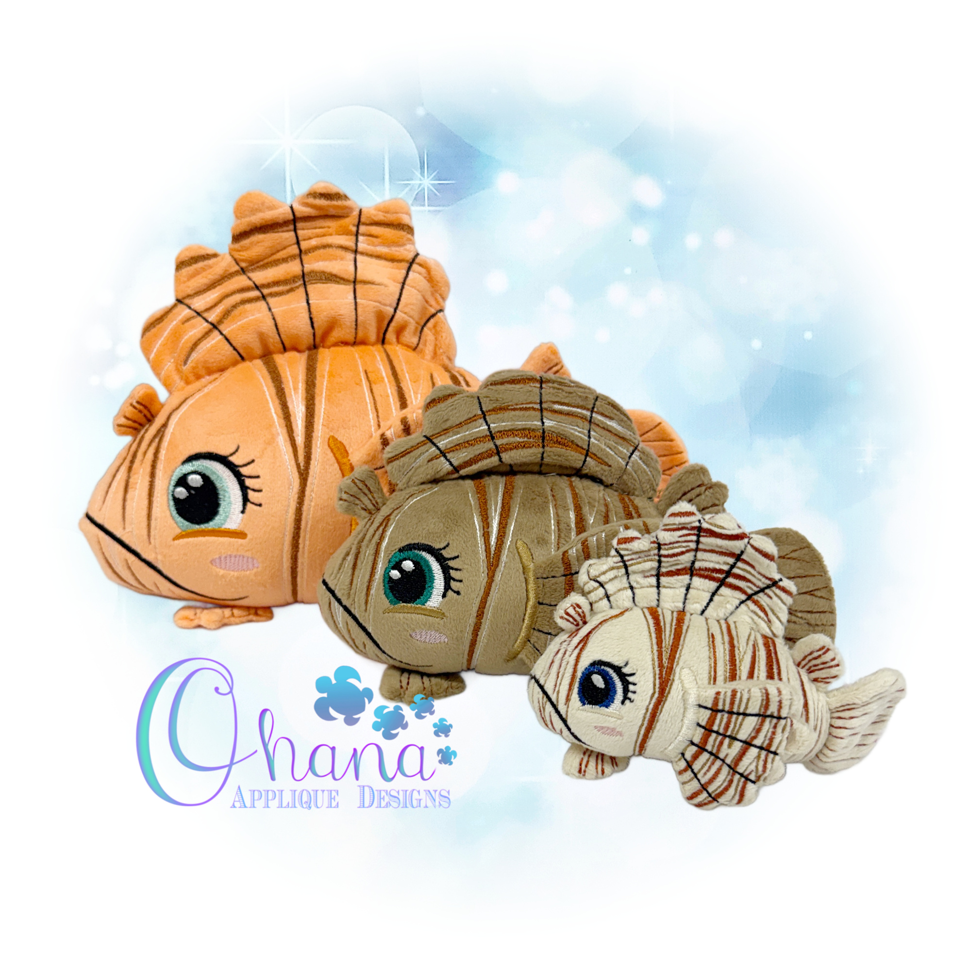 OAD 2606 Lionfish Stuffie 2000 LA (2) OAD 2606 Lionfish Stuffie 2000 LA (2)
