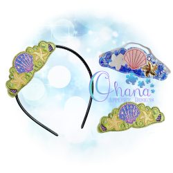 Mermaid Tiara Headband Cover