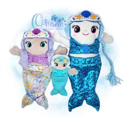 Doll and Mermaid Outfit Bundle