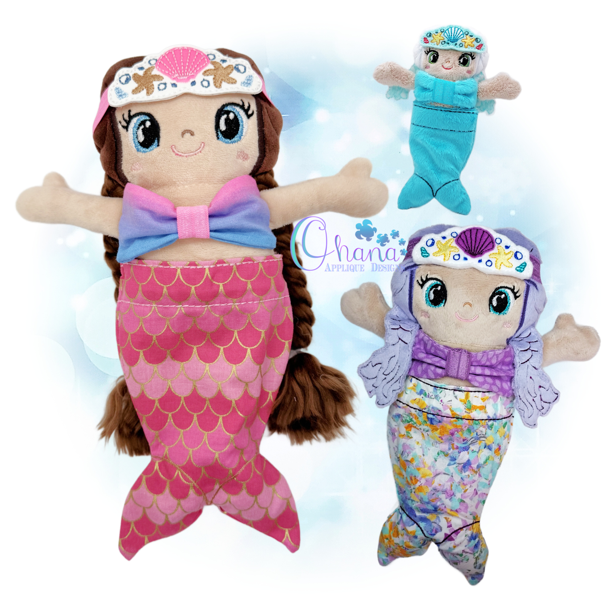 Doll and Mermaid Outfit Bundle
