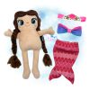 OAD 2606 Mermaid DU Doll BUNDLE 2000 RG Doll and Mermaid Outfit Bundle