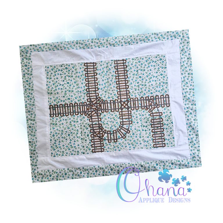 Train Track Quilt Blocks