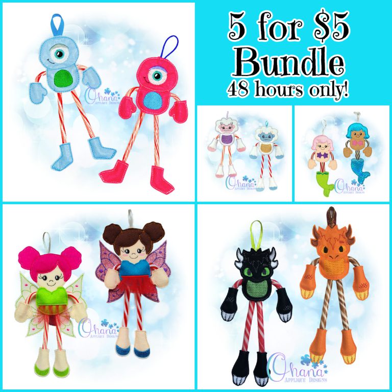 July 14th - Candy Cane Holder Bundle