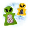 OAD 2607 Alien HP 2000 RK Alien Hand Puppet Embroidery