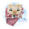 Bear Snap Pouch Embroidery
