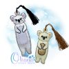 Bonnie Koala Bookmark Embroidery