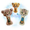 OAD 2607 Cheetah Rattle 2000 MD ME Cheetah Rattle Embroidery Design