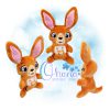 OAD 2607 Kangaroo LS Stuffie 2000 HK Kangaroo Little Sitter Stuffie