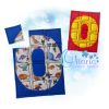OAD 2607 Letter O Puzzle 2000 RK Letter O Puzzle Embroidery Design