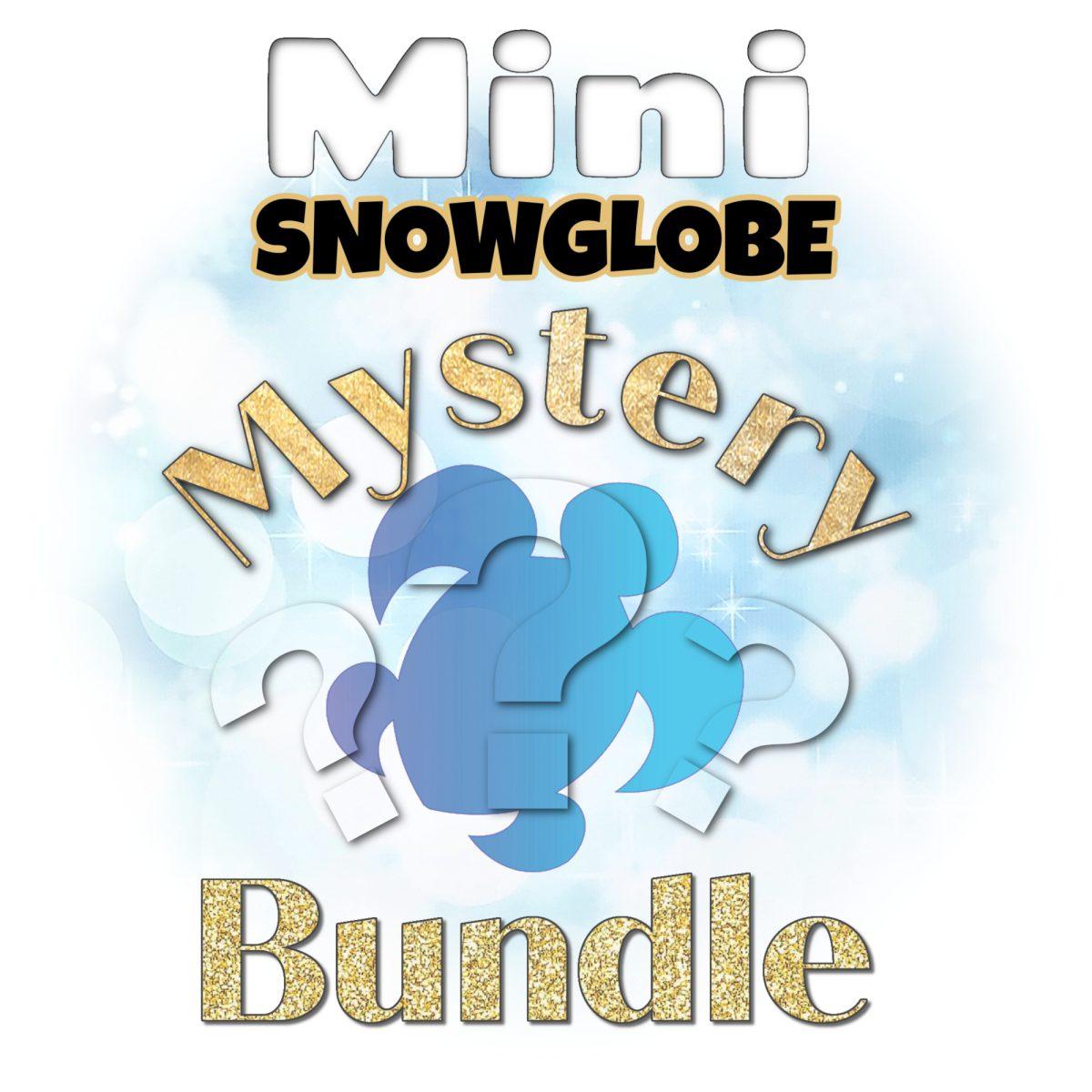 OAD 2607 Mini Mystery Bundle Snowglobe July 18th - Mini Mystery Snowglobe